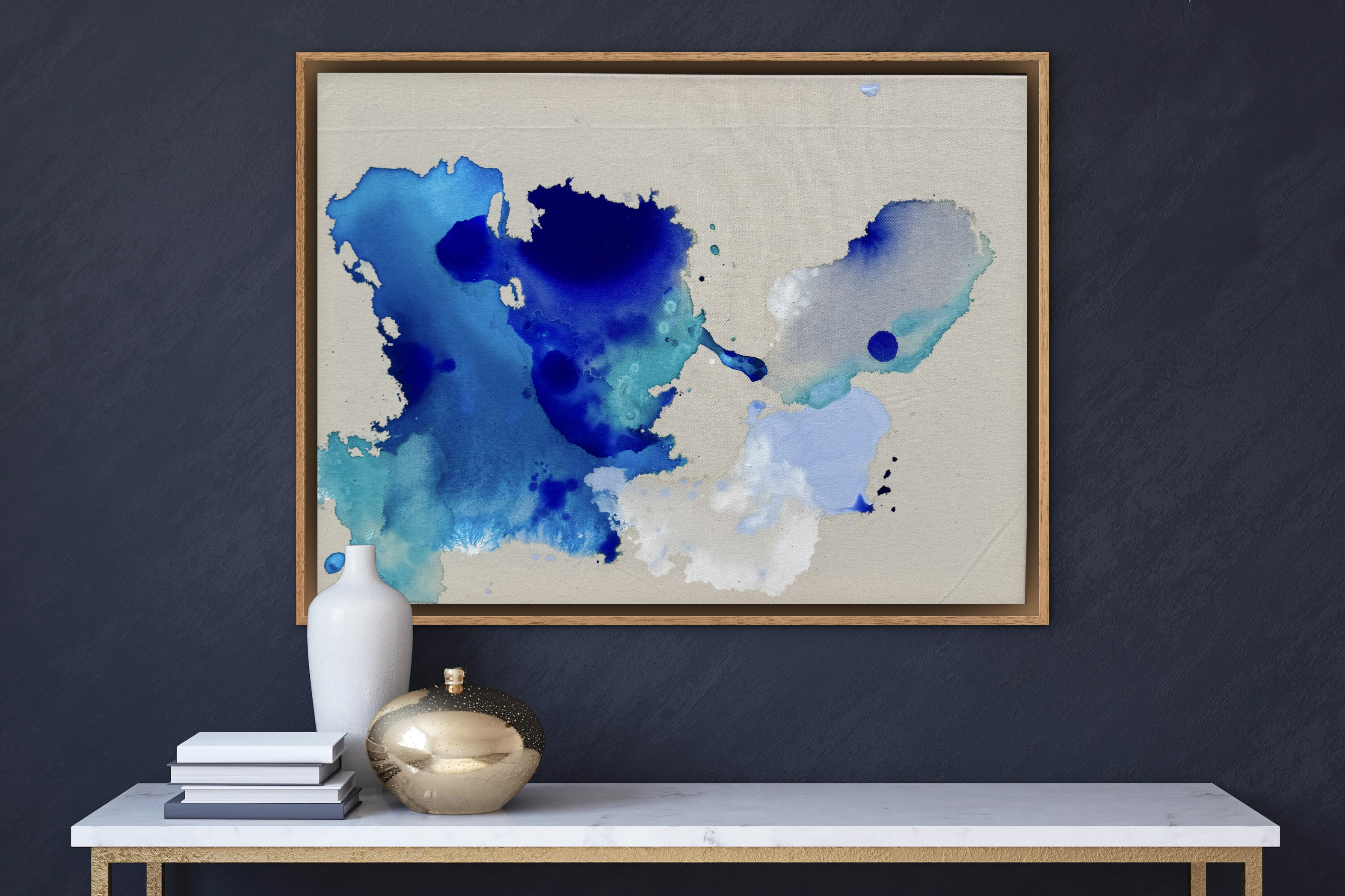 Tiefen, 2026, Acryl auf roher Baumwollleinwand, Ansicht 10